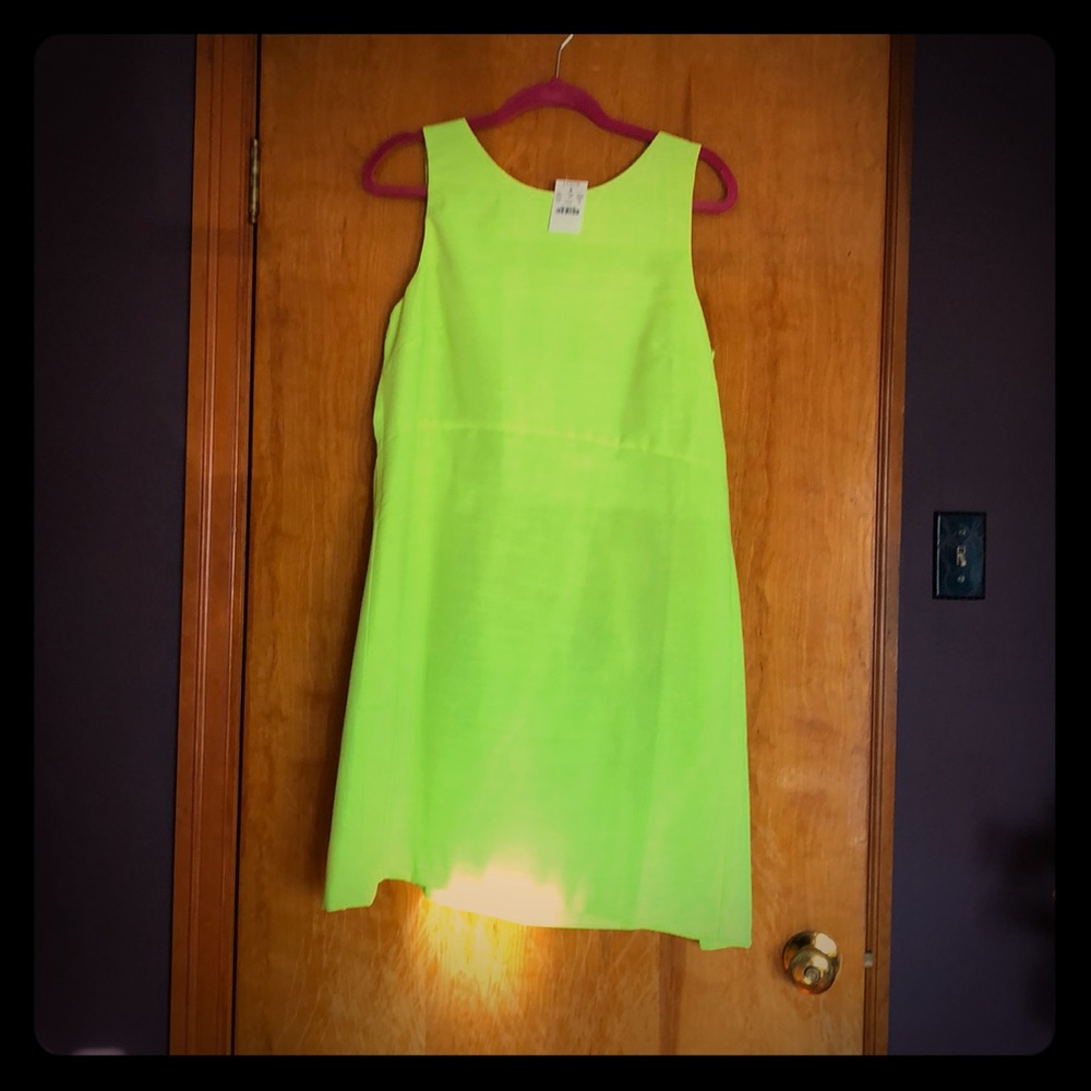 J crew sheath open back sheath dress